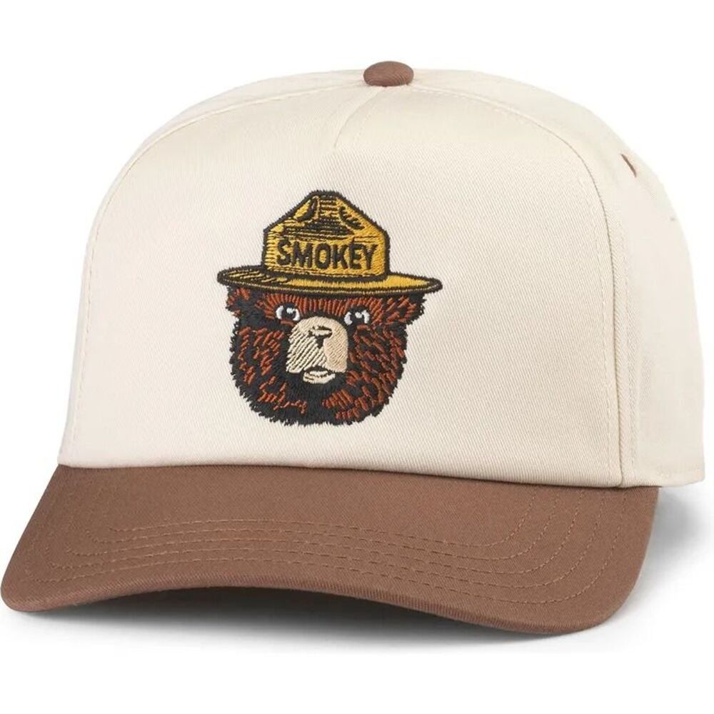 American Needle Smokey The Bear Roscoe Adjustable Snapback Baseball Hat
